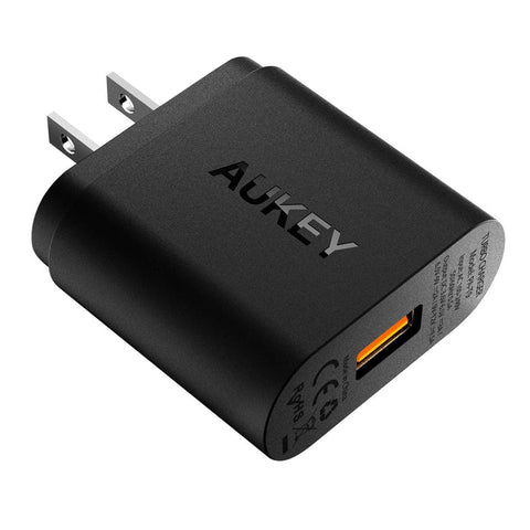 Wholesale-Aukey PAT9 USB Turbo Charger Qualcolmm 3.0 Tech-Electro Vision Inc