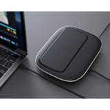 Wholesale-Aukey PAWL101 Power Bank with Built-In Wireless Charging Pad + Power Delivery Charging Base 10,000mAh-Charging Pad-Electro Vision Inc