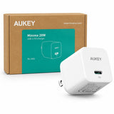 Wholesale-Aukey PAY20S Fast Charger USB-C PD - 20W-Charger-Electro Vision Inc