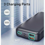 Wholesale-Aukey PB-N74S Basix Plus Portable Power Bank 20,000mAh 22.5W - Gray-Power Bank-Electro Vision Inc
