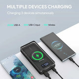 Wholesale-Aukey PB-WL02I MagAir 20W PD 10000mAh Magnetic Wireless Charging Power Bank-Power Bank-Electro Vision Inc