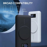 Wholesale-Aukey PB-WL02I MagAir 20W PD 10000mAh Magnetic Wireless Charging Power Bank-Power Bank-Electro Vision Inc