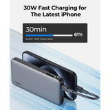 Wholesale-Aukey PB-Y41 Sprint X 10000mAh Portable Power Bank-Power Bank-Electro Vision Inc