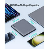 Wholesale-Aukey PB-Y44 SPRINT X 20000mAh Portable Power Bank with 100W PD-Power Bank-Electro Vision Inc