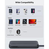 Wholesale-Aukey PB-Y53 Spark Sling 10000 Lite Slim Power Bank with Built-in USB-C-Power Bank-Electro Vision Inc