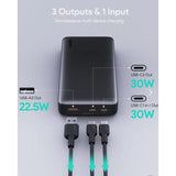 Wholesale-Aukey PBY42-RY Portable Power Bank 30W 20000mAh-Power Bank-Electro Vision Inc