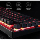 Wholesale-Aukey Wired Keyboard Mechanical For Windows Gaming PC 104 Keys KM-G6-Keyboard-Electro Vision Inc