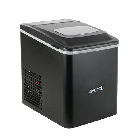 Wholesale-Avanti AVIM2625BK Portable Table Top / Counter Top 26lbs Bullet Ice Maker in Black-Ice Maker-Electro Vision Inc