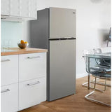 Wholesale-Avanti FF18B3S-4 Frost Free Refrigerator Freezer 2 Door 18cf - Stainless Steel-Refrigerator Freezer-Electro Vision Inc