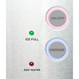 Wholesale-Avanti NIMD3323SIS Countertop Nugget Ice Maker 33 LB Stainless Steel-Ice Maker-Electro Vision Inc