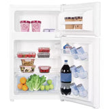 Wholesale-Avanti RA31B0W 2 Door Mini Fridge, Auto Defrost, True Top Freezer, 3.1 CF-Mini Refrigerator-Electro Vision Inc