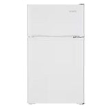 Wholesale-Avanti RA31B0W 2 Door Mini Fridge, Auto Defrost, True Top Freezer, 3.1 CF-Mini Refrigerator-Electro Vision Inc
