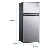 Wholesale-Avanti RA45B3S Compact Refrigerator - 4.5 cu. ft.-Electro Vision Inc