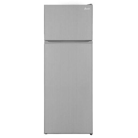 Wholesale-Avanti RA75V3S 7.4 cu.ft Apartment Size Refrigerator Stainless Steel-Refrigerators-Electro Vision Inc