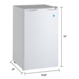 Wholesale-Avanti RM46J0W Refrigerator 4.6 CF White-Electro Vision Inc