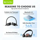 Wholesale-BAVIN BH-38 Bluetooth Wireless Headphones-Electro Vision Inc