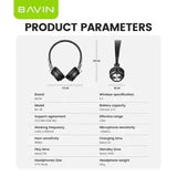 Wholesale-BAVIN BH-38 Bluetooth Wireless Headphones-Electro Vision Inc