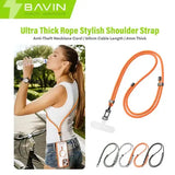 Wholesale-BAVIN E-BE15 Adjustable Mobile Phone Lanyard Strap-Phone Lanyard-Electro Vision Inc