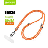 Wholesale-BAVIN E-BE15 Adjustable Mobile Phone Lanyard Strap-Phone Lanyard-Electro Vision Inc