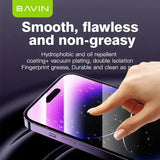 Wholesale-BAVIN Full Cover Tempered Glass Screen Protector for iPhone 16 - 2 pack-Electro Vision Inc