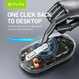 Wholesale-BAVIN G-K-993 Wireless Dual-Mode Gaming Mouse-Electro Vision Inc