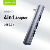 Wholesale-BAVIN HUB17 4-in-1 Universal Docking Station HUB Adapter-Adapters-Electro Vision Inc