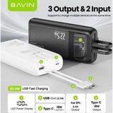 Wholesale-BAVIN PC007s Fast Charging 22.5W Power Bank 20000mAh-Power Bank-Electro Vision Inc