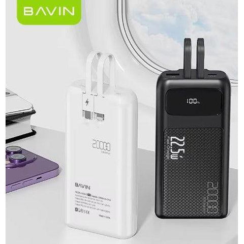 Wholesale-BAVIN PC007s Fast Charging 22.5W Power Bank 20000mAh-Power Bank-Electro Vision Inc
