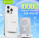 Wholesale-BAVIN PC1016 10000mAh Wireless Magnetic Fast Charging Power bank-Electro Vision Inc