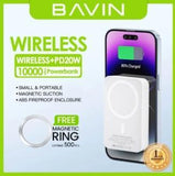 Wholesale-BAVIN PC1016 10000mAh Wireless Magnetic Fast Charging Power bank-Electro Vision Inc