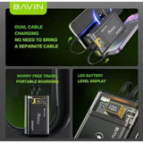 Wholesale-BAVIN Y-PC1003S Fast Charging Portable Powerbank 20000mAh-Power Adapter & Charger Accessories-Electro Vision Inc