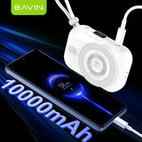 Wholesale-BAVIN Y-PC1130 Docking Station Magnetic Wireless Powerbank w/ Built-in Cable-Electro Vision Inc