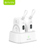 Wholesale-BAVIN Y-PC1130 Docking Station Magnetic Wireless Powerbank w/ Built-in Cable-Electro Vision Inc