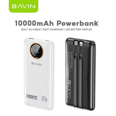 Wholesale-BAVIN Y-PC1152 10000mAh Fast Charging Powerbank-Electro Vision Inc