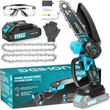 Wholesale-BEIHONG 1Batt Mini Chainsaw Cordless 6-Inch with 1 Battery-Mini Chainsaw-Electro Vision Inc