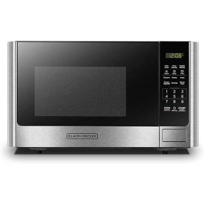 Wholesale-BLACK + DECKER EM9P022-Steel 0.9 CF MICROWAVE OVEN Steel-Microwave Oven-Electro Vision Inc