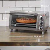 Wholesale-BLACK + DECKER TO1760 4 SLICE TOASTER OVEN-Toaster Oven-Electro Vision Inc