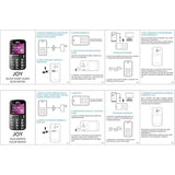 Wholesale-BLU Joy Unlocked Senior-Friendly Feature Phone with Large Keypad and SOS Button-Electro Vision Inc