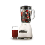 Wholesale-BRENTWOOD JB920W GLASS JAR BLENDER White-Blender-Electro Vision Inc