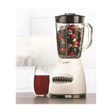 Wholesale-BRENTWOOD JB920W GLASS JAR BLENDER White-Blender-Electro Vision Inc