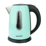 Wholesale-BRENTWOOD KT1710BL ELECTRIC STAINLESS STEEL KETTLE BL/BLK 1QT-Electro Vision Inc