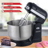Wholesale-Brentwood SM1162 Retro Stand Mixer 3 QT Stainless Steel-Mixer-Electro Vision Inc