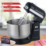 Wholesale-BRENTWOOD SM1162 RETRO STAND MIXER 3 QT STAINLESS STEEL-Electro Vision Inc