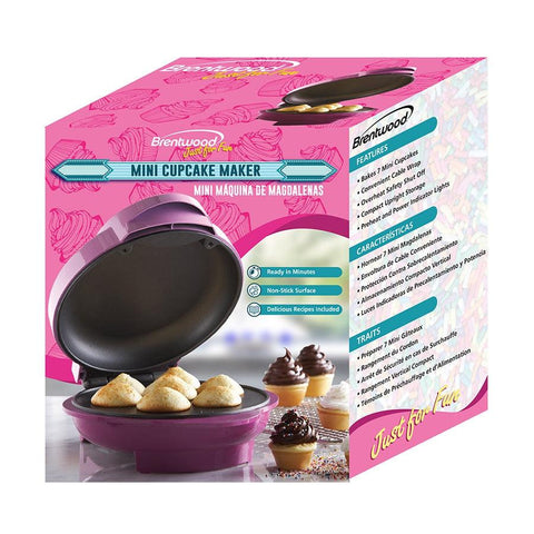 Wholesale-BRENTWOOD TS252 MINI CUPCAKE MAKER - PR-Cupcake Maker-Electro Vision Inc