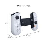 Wholesale-Backbone 02PWS One Mobile Gaming Controller for iPhone - White-Game Controllers-Electro Vision Inc