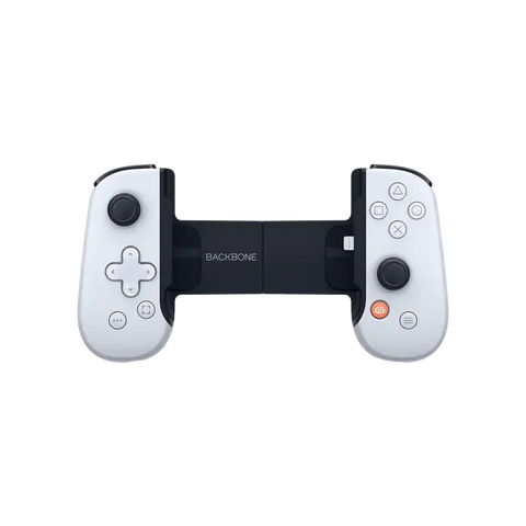 Wholesale-Backbone 02PWS One Mobile Gaming Controller for iPhone - White-Game Controllers-Electro Vision Inc