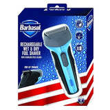 Wholesale-Barbasol CBF12002USB Foil Shaver Wet Dry Rechargeable USB Cable-Shaver-Electro Vision Inc