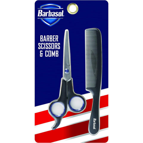 Wholesale-Barbasol CBG11006TRP Men’s Scissors Comb - Stainless Steel-Hair Shear-Electro Vision Inc