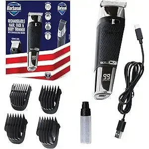 Wholesale-Barbasol CBH14006SIG Rechargeable Ceramic Trimmer-Electro Vision Inc