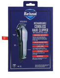 Wholesale-Barbasol CBH14007SIG Rechargeable Cordless Hair Clipper Moving Blade LCD Display 6 Guide - Gray Ceramic-Cordless Hair Clipper-Electro Vision Inc